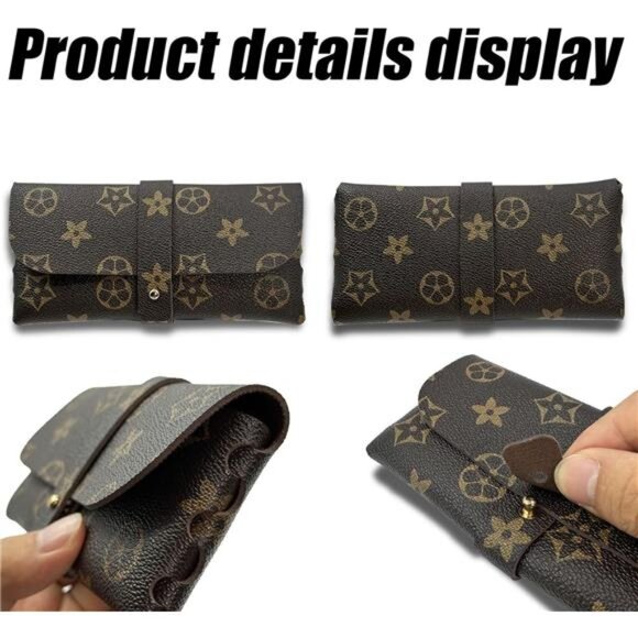 Glasses Storage Bag for Travel Soft Sunglasses Pouch Fashion Accessory main image 4